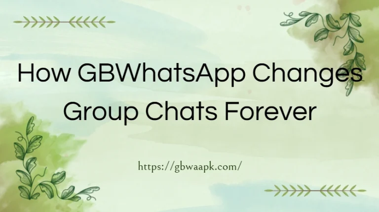 GB Chang Group Chats cover
